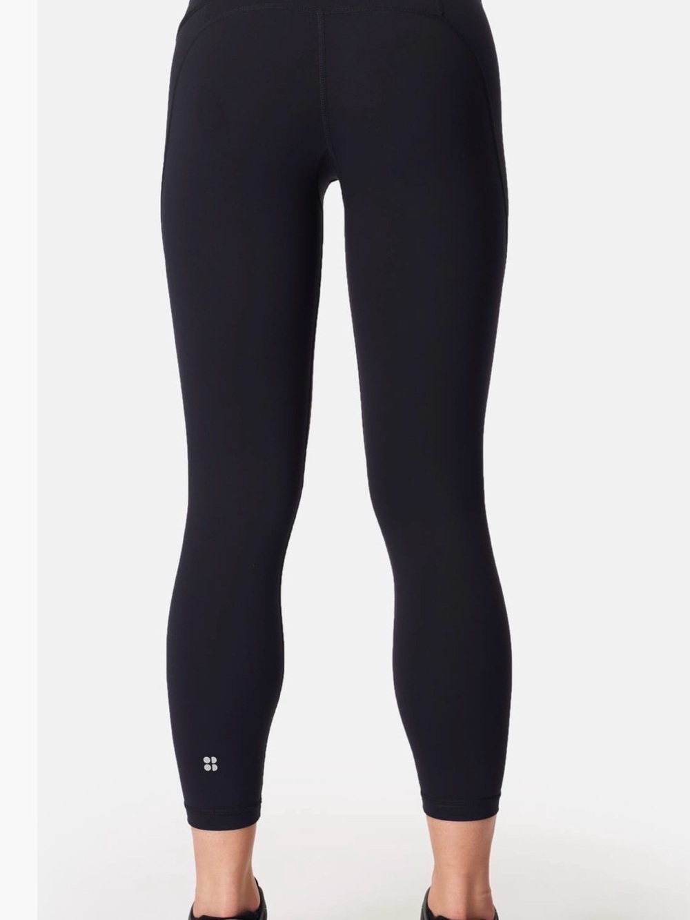 Sweaty Betty Black High-Waist Cropped Leggings